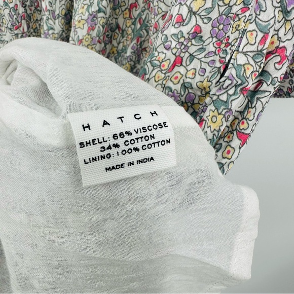 Hatch | The Women's Jami Dress Lavender Garden Floral Size 0 (Extra-Small) - Picture 7 of 8